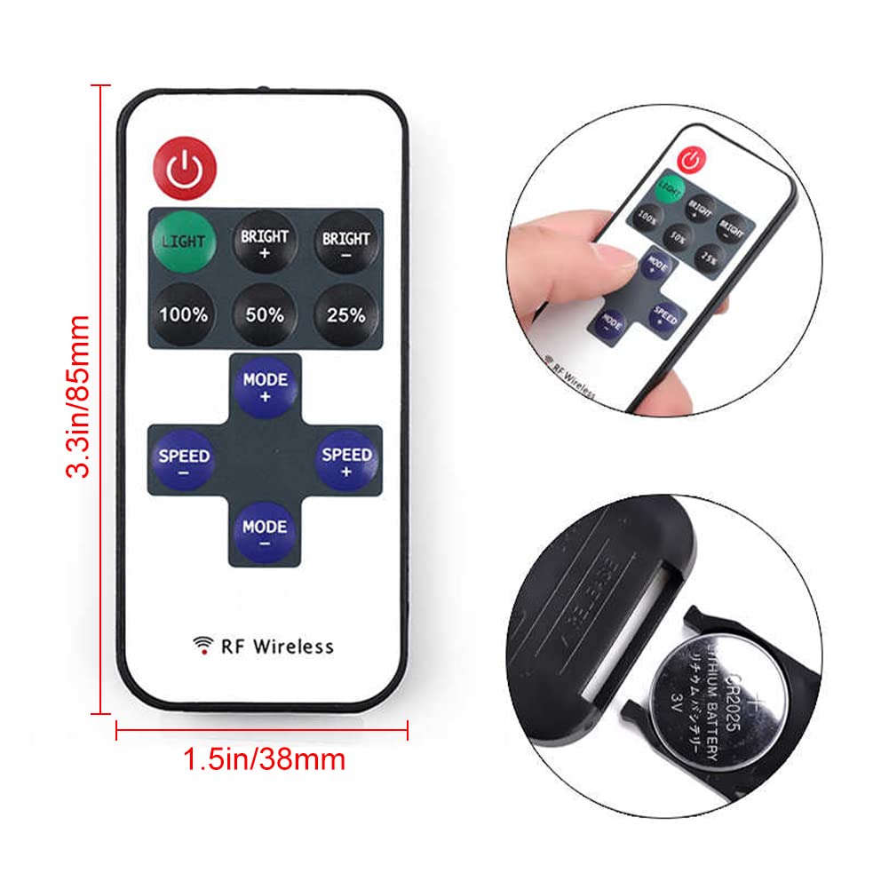 Telecomando con dimmer