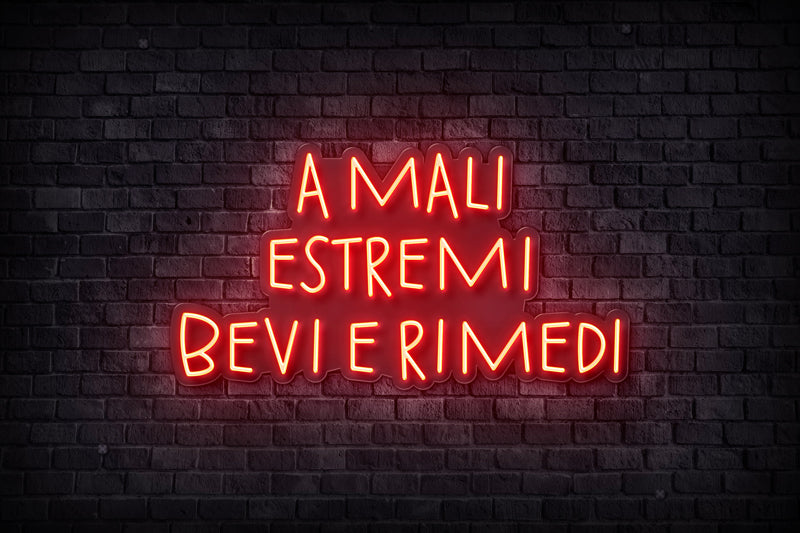 A MALI ESTREMI, BEVI E RIMEDI