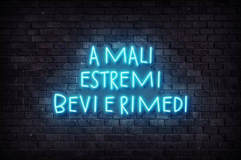 A MALI ESTREMI, BEVI E RIMEDI