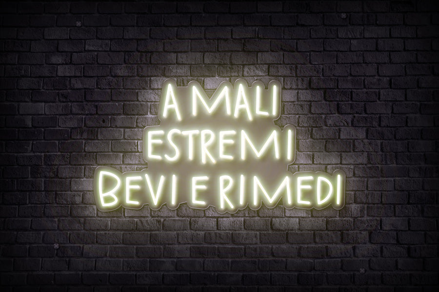 A MALI ESTREMI, BEVI E RIMEDI