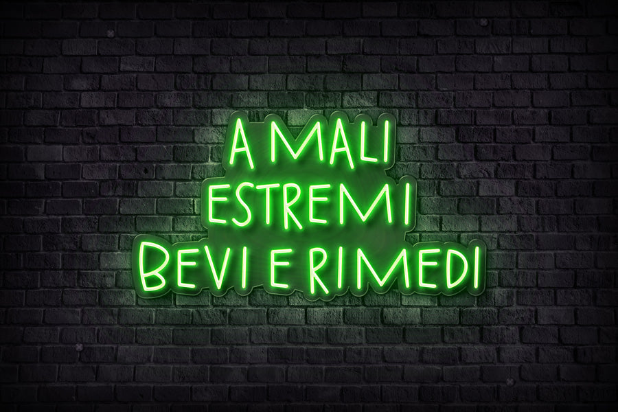 A MALI ESTREMI, BEVI E RIMEDI