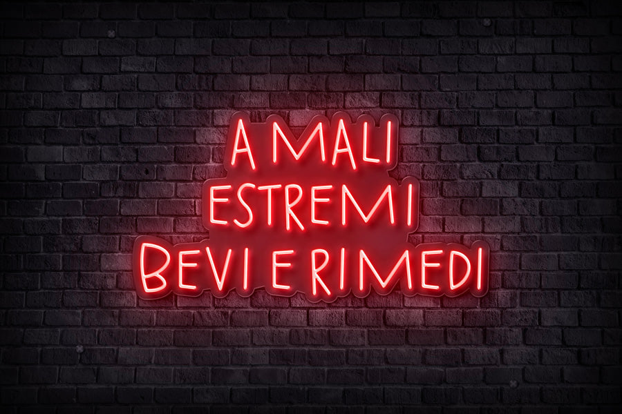 A MALI ESTREMI, BEVI E RIMEDI