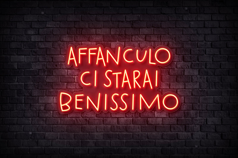 AFFANCULO CI STARAI BENISSIMO