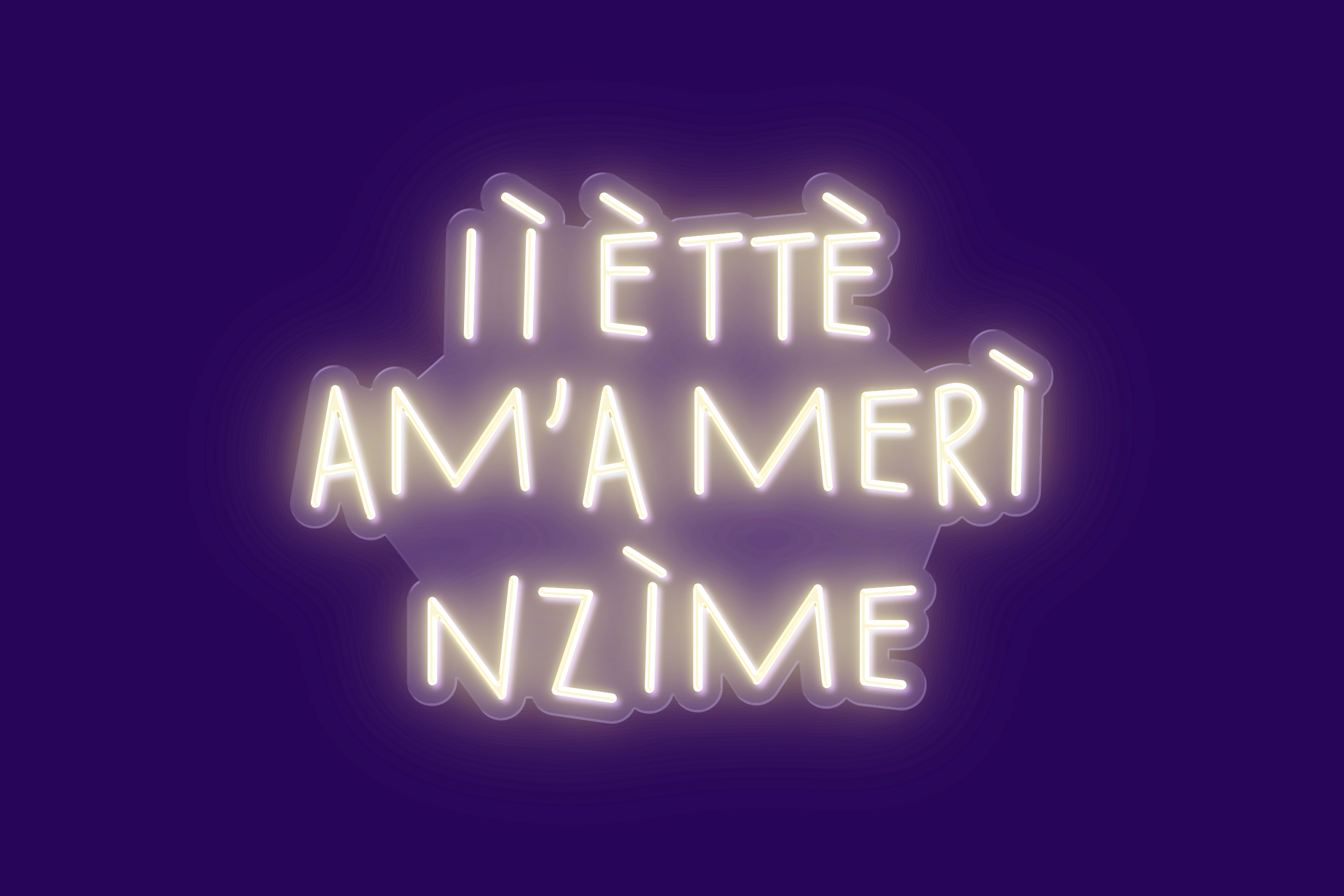 IÌ E TTÈ AM'A MERÌ NZÌME