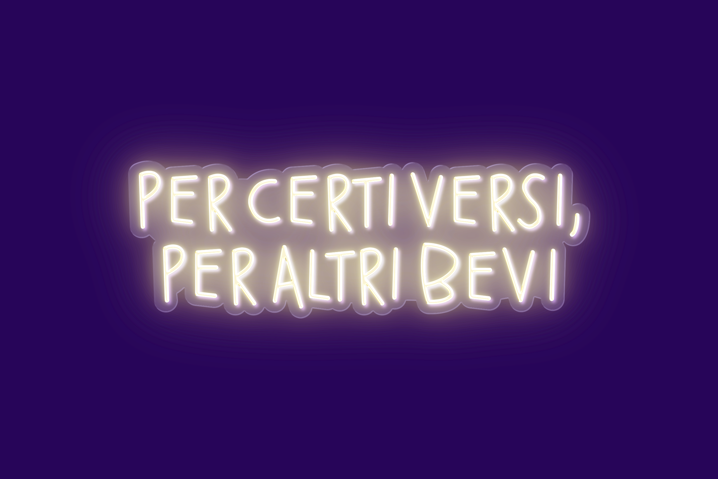 PER CERTI VERSI, PER ALTRI BEVI