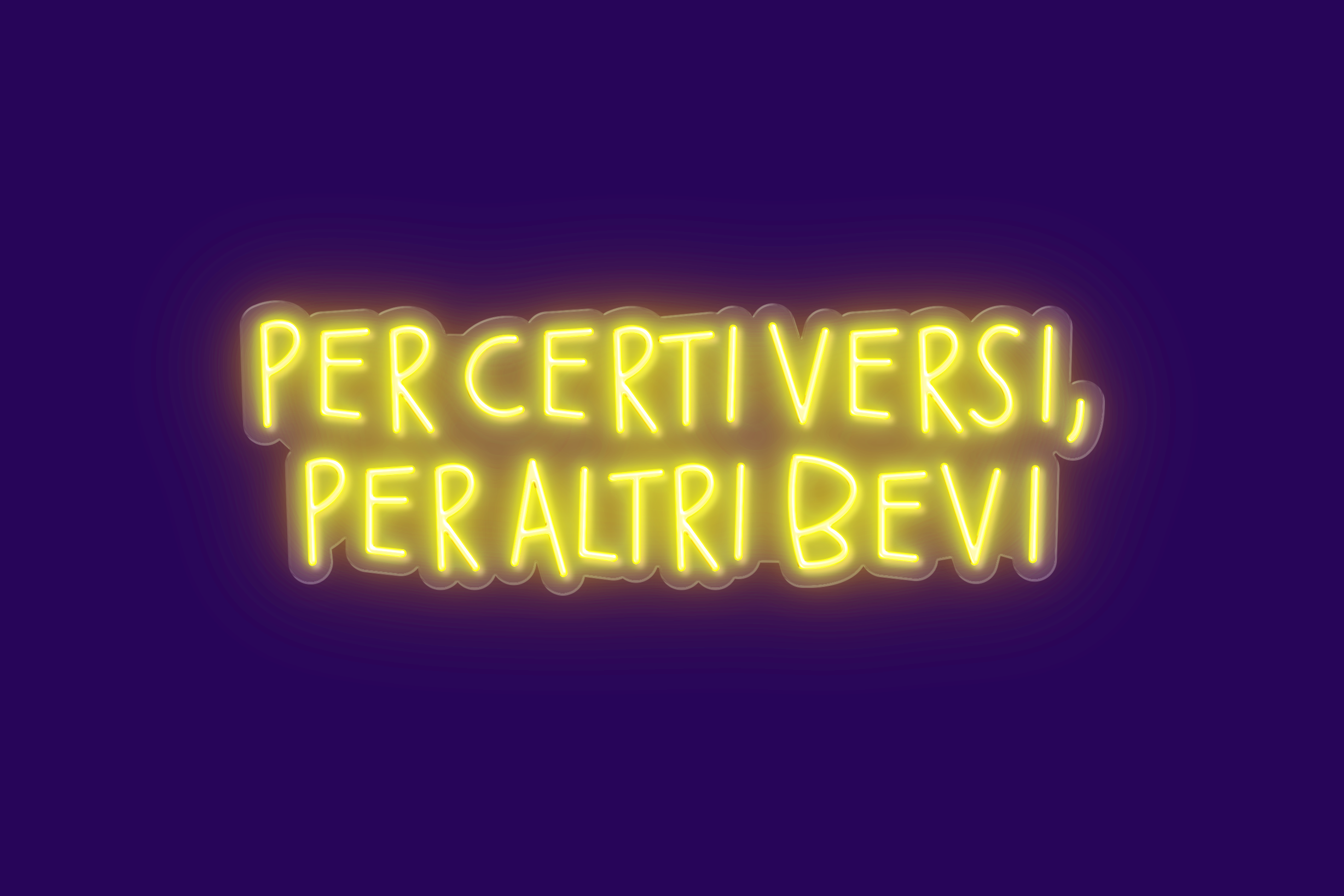 PER CERTI VERSI, PER ALTRI BEVI