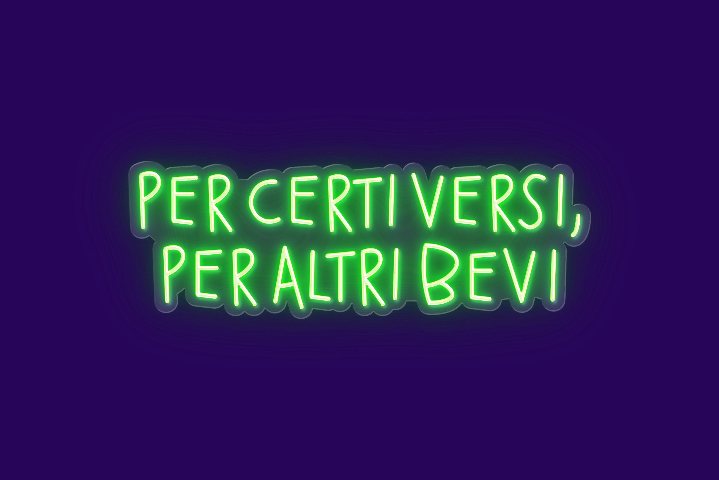 PER CERTI VERSI, PER ALTRI BEVI