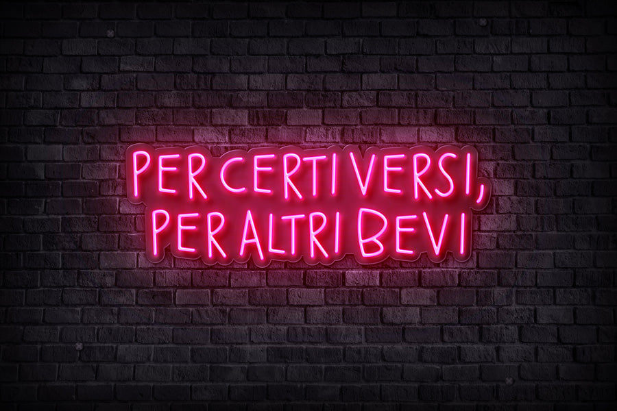 PER CERTI VERSI, PER ALTRI BEVI
