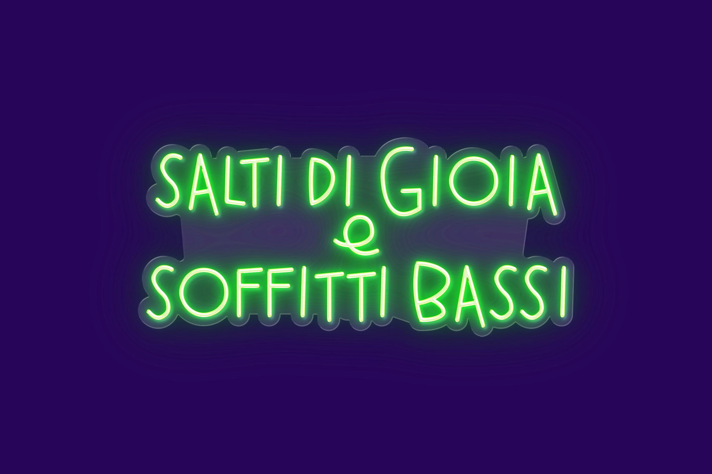 SALTI DI GIOIA E SOFFITTI BASSI