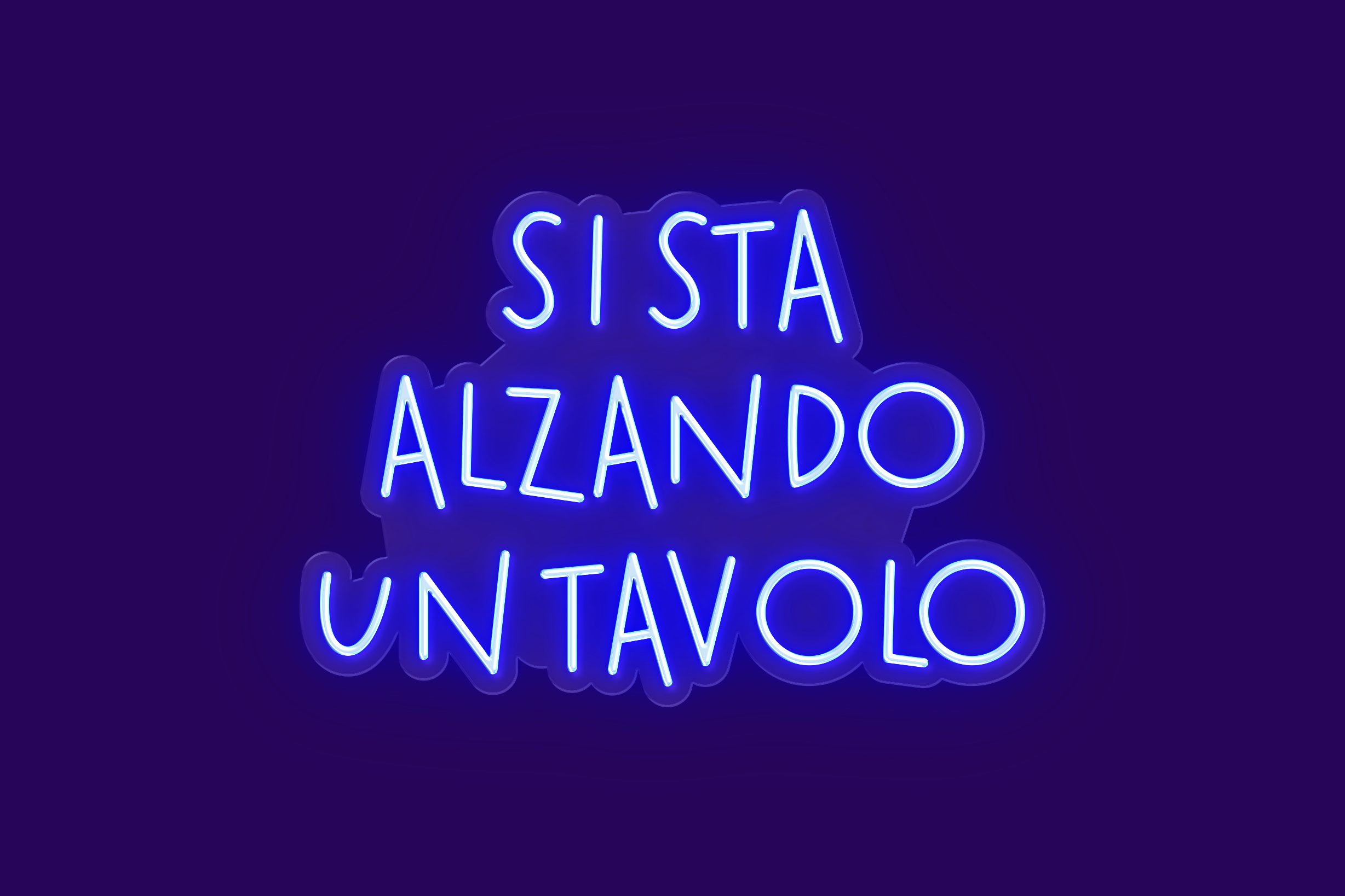 SI STA ALZANDO UN TAVOLO