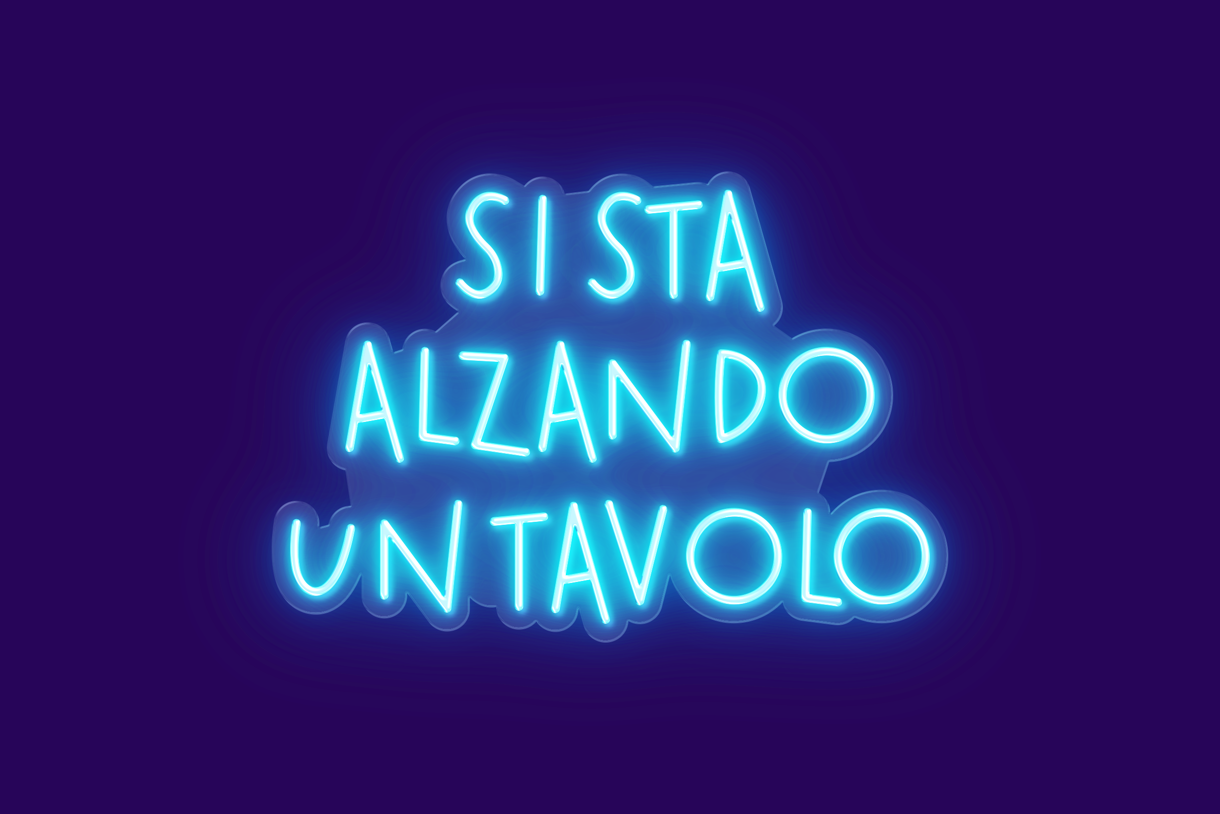 SI STA ALZANDO UN TAVOLO