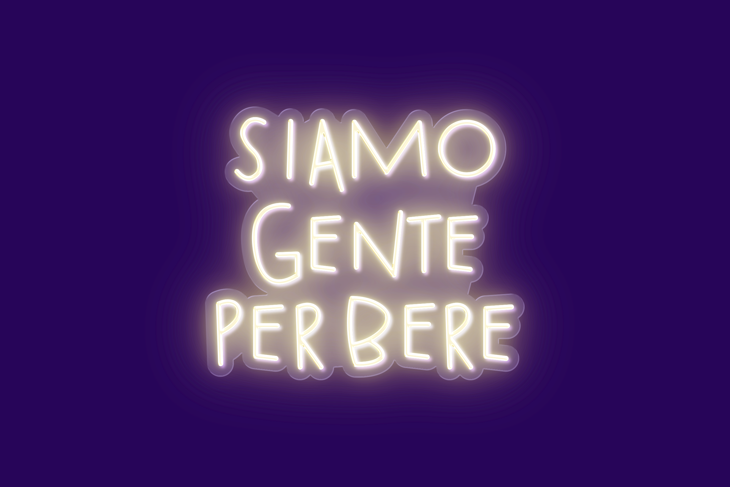 SIAMO GENTE PER BERE