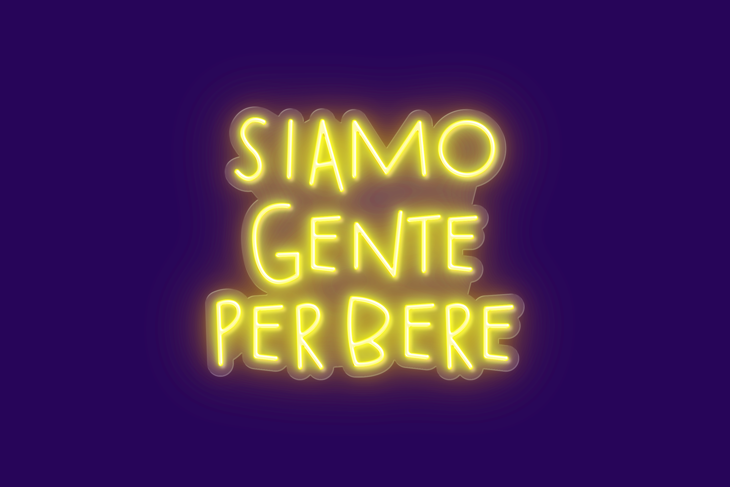 SIAMO GENTE PER BERE