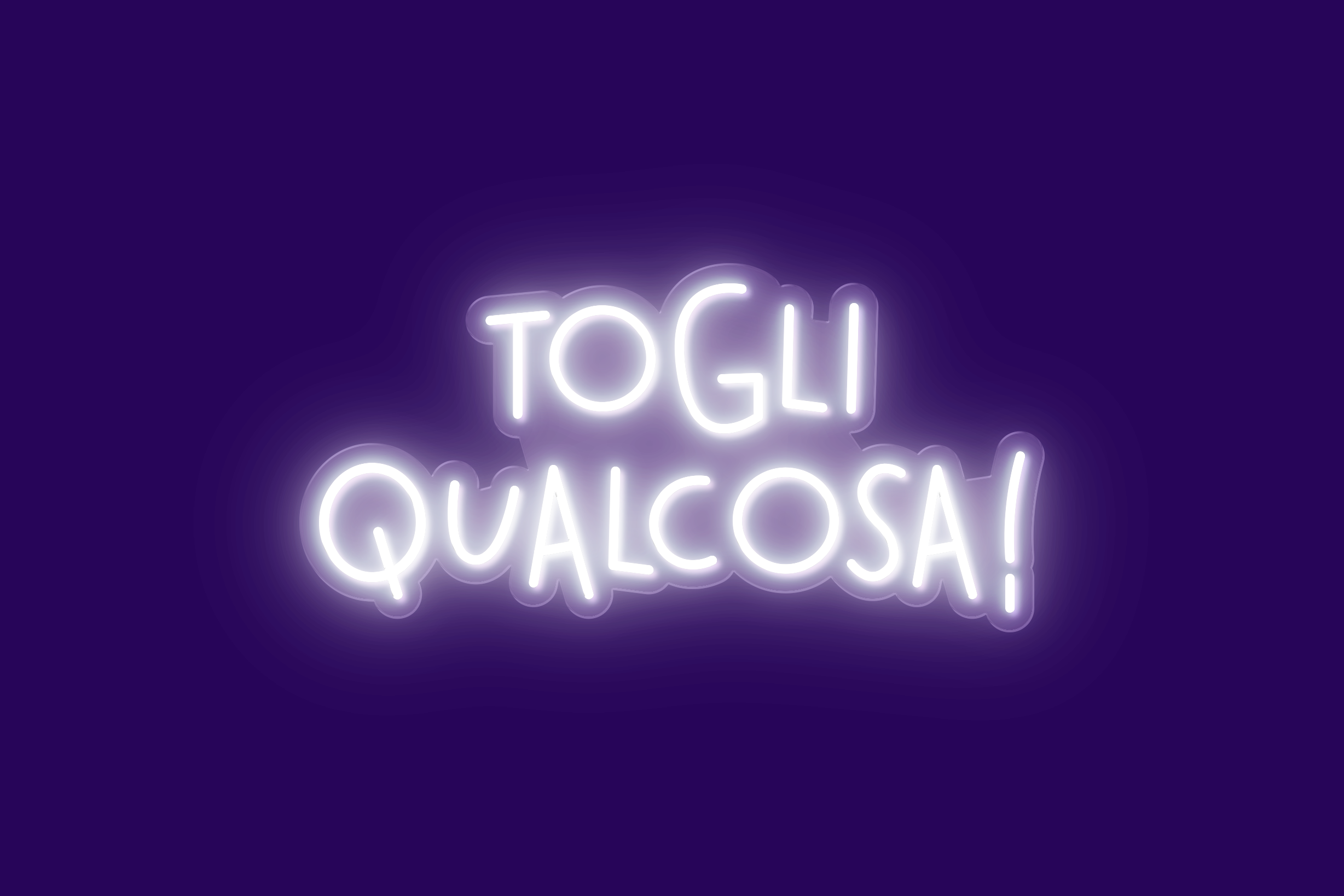 TOGLI QUALCOSA!