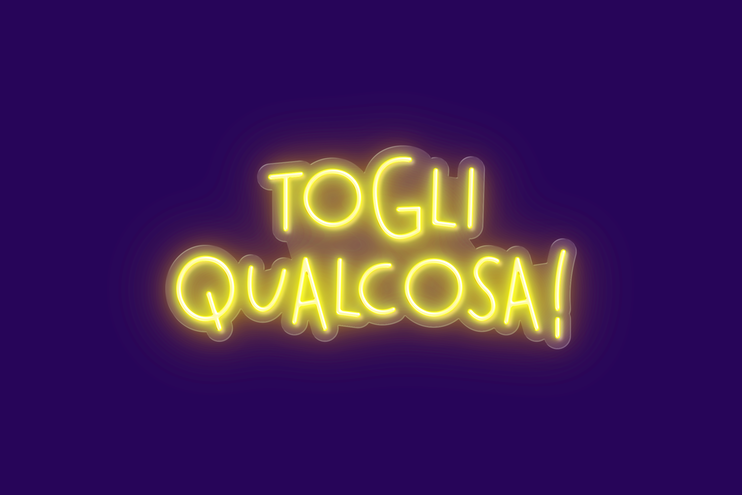 TOGLI QUALCOSA!
