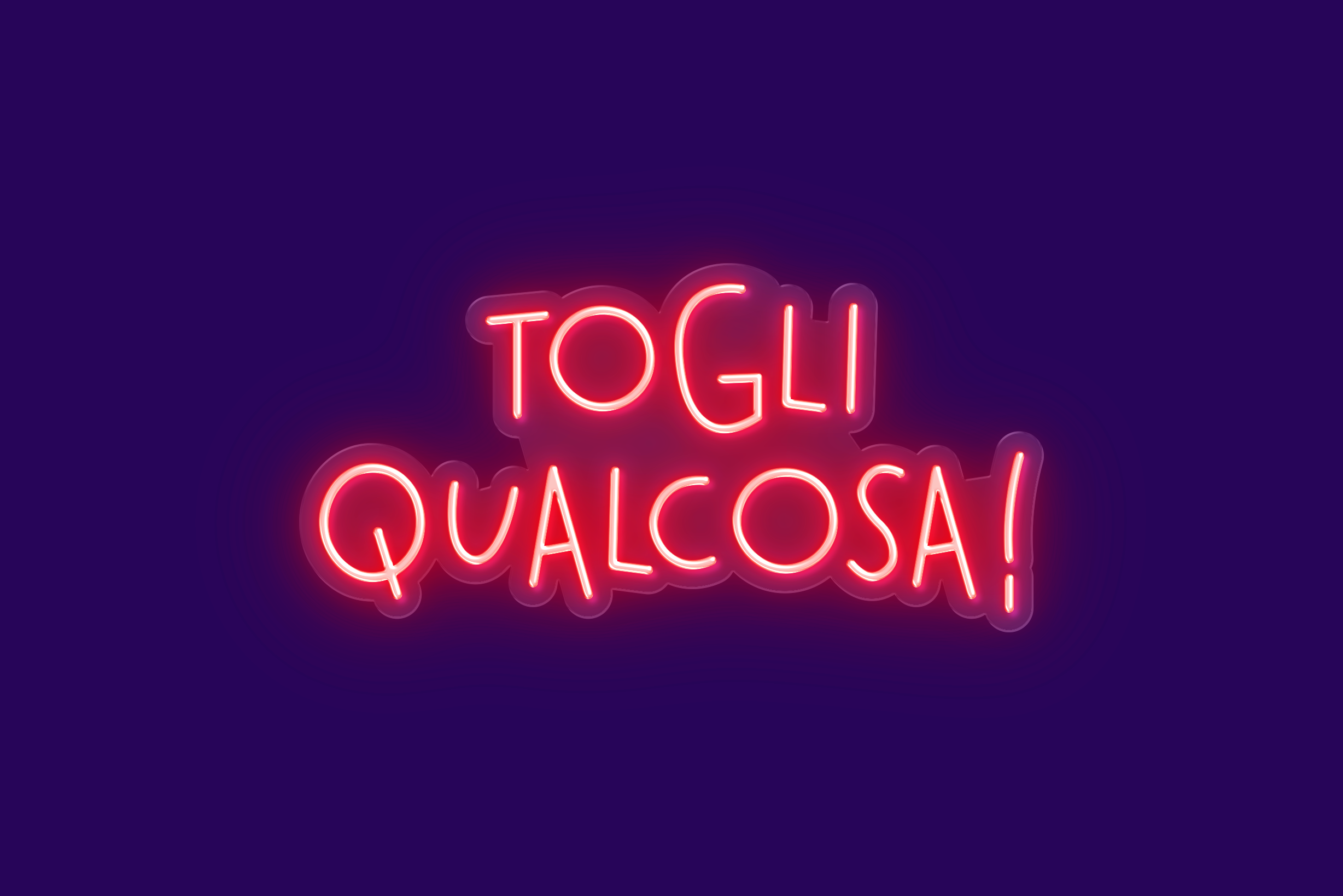 TOGLI QUALCOSA!